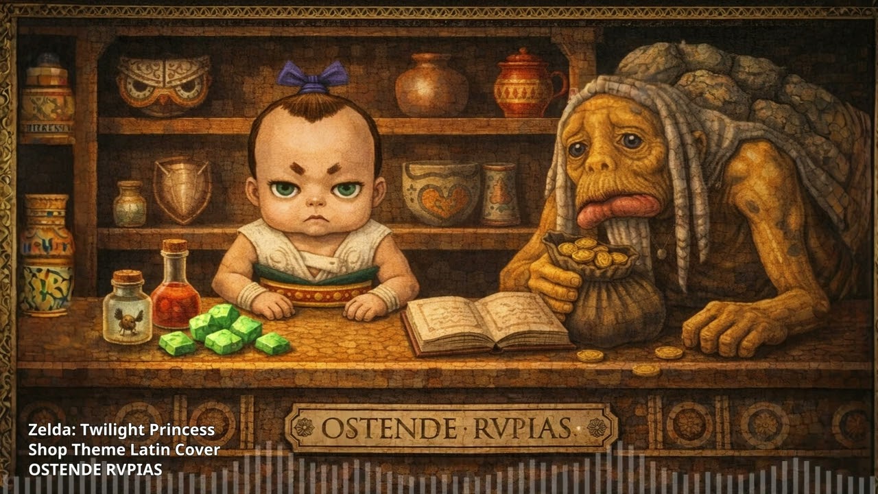 OSTENDE RVPIAS 🪙 | Shop Theme (Latin Cover / Zelda: Twilight Princess) | Cover en Latín 🏛️