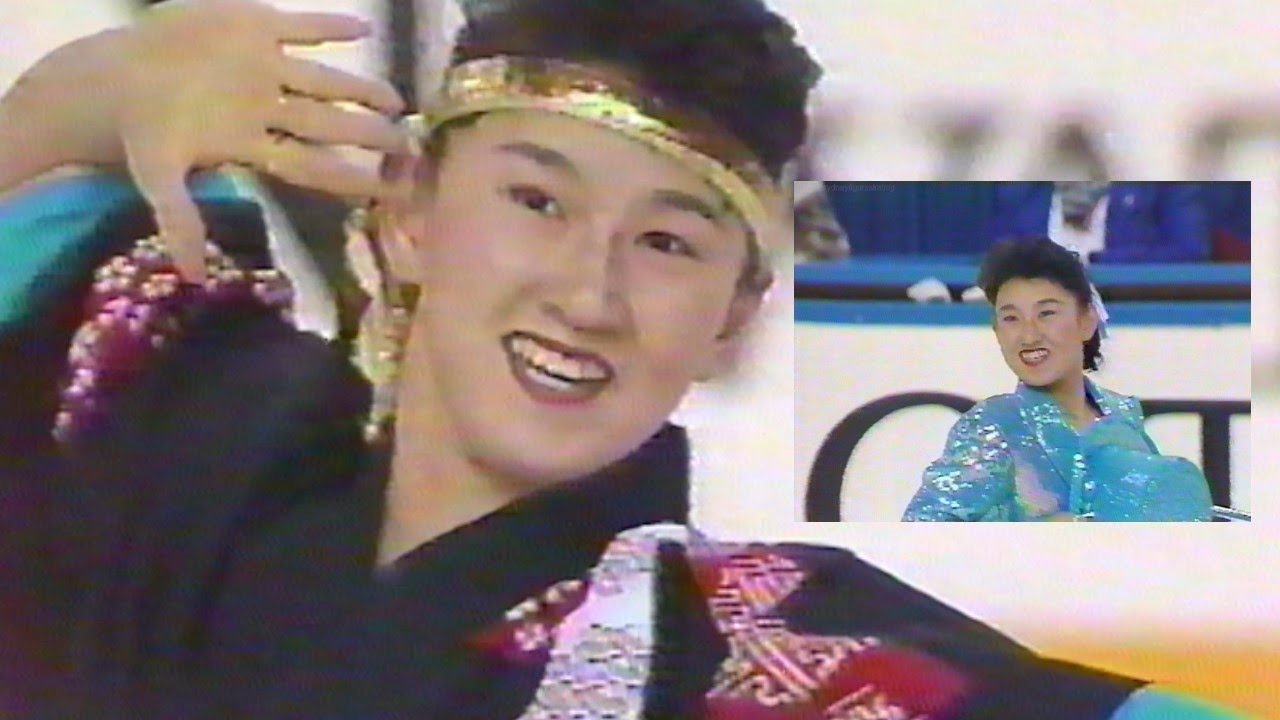Midori Ito 🇯🇵🥈1990 World Ex. Gala | Yotei no Matsuri & encore [Can. TV]