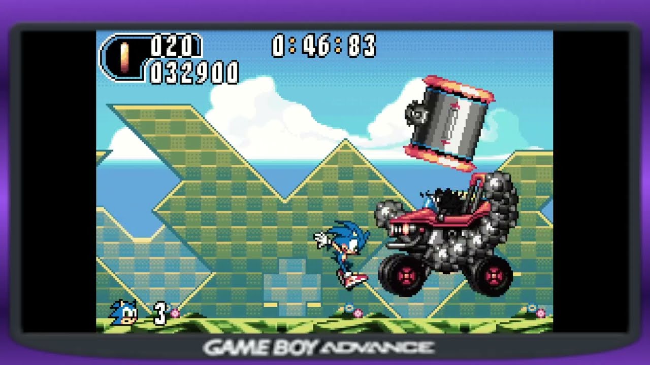 Let's Play Sonic Advance 2 SP #01 Leaf Forest