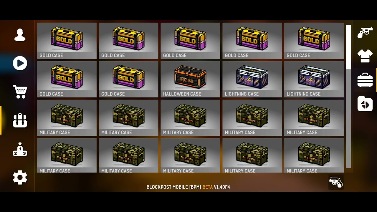 GOLD Case opening | Blockpost Mobile - hayaya
