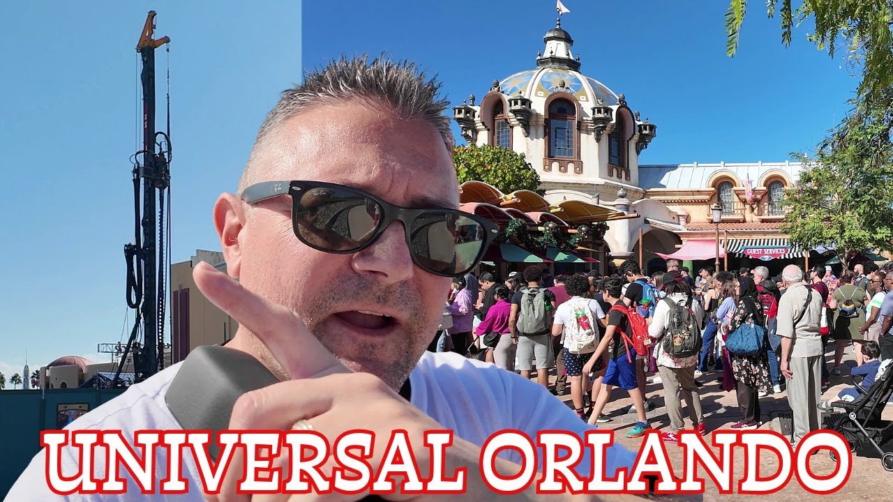 В Universal Orlando в праздничные дни начинается наплыв посетителей! Плюс информация о ходе строи...