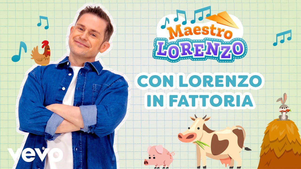 Maestro Lorenzo - Con Lorenzo in fattoria (Official Video)