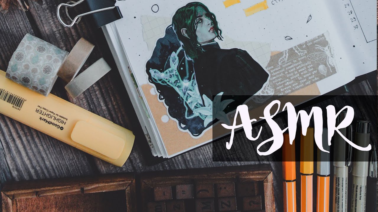 bullet journal на СЕНТЯБРЬ &bull; journal with me ASMR || заполнение ежедневника 2022
