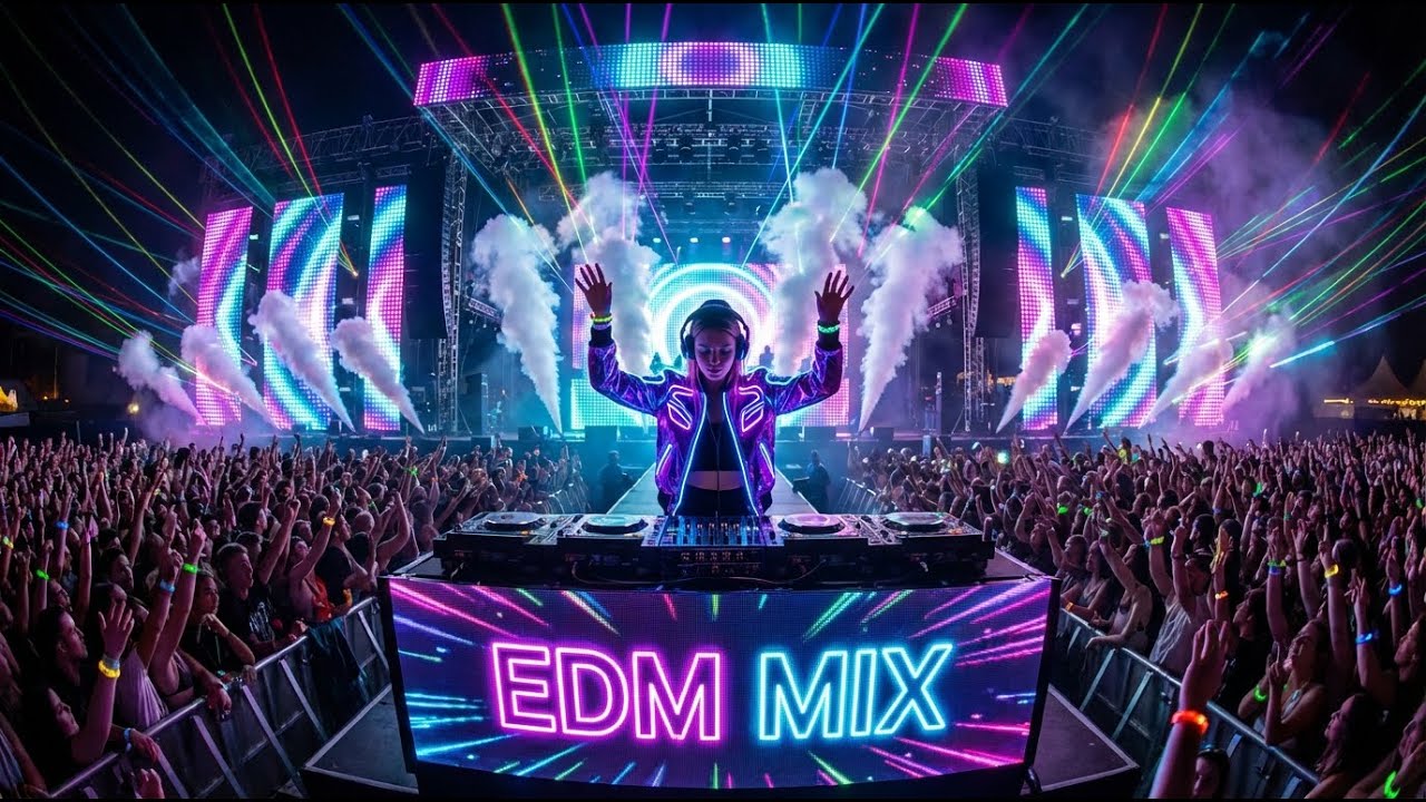 Study, Focus & Party 🎶 EDM Remixes 2025 | Lo-Fi x EDM Mix