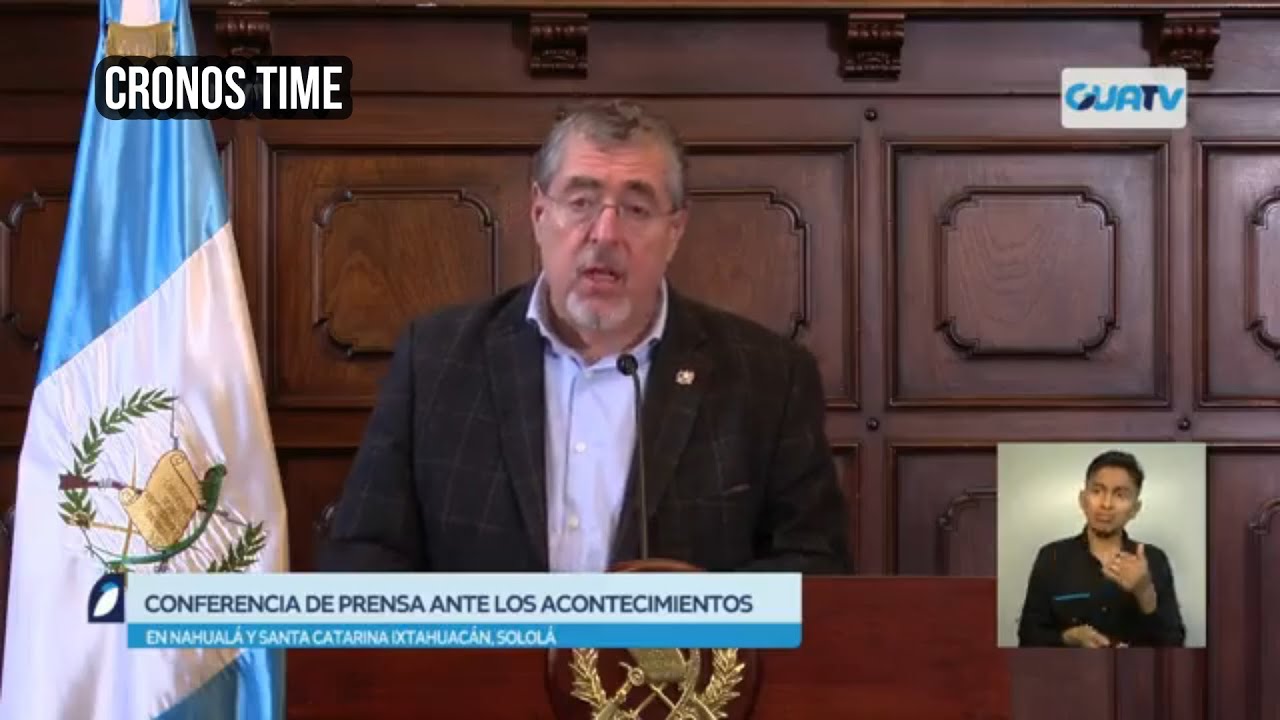 BERNARDO AR&Eacute;VALO SE PRONUNCIA POR LOS SUCEDIDO CON LOS MILITARES EN SOLOLA, GUATEMALA.