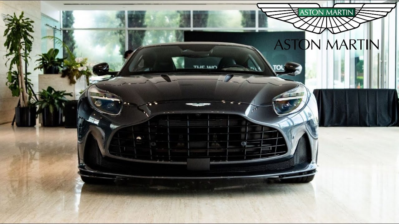 Grabbing the Keys to the 2024 Aston Martin DB12 | Exhaust Rev + Walkaround