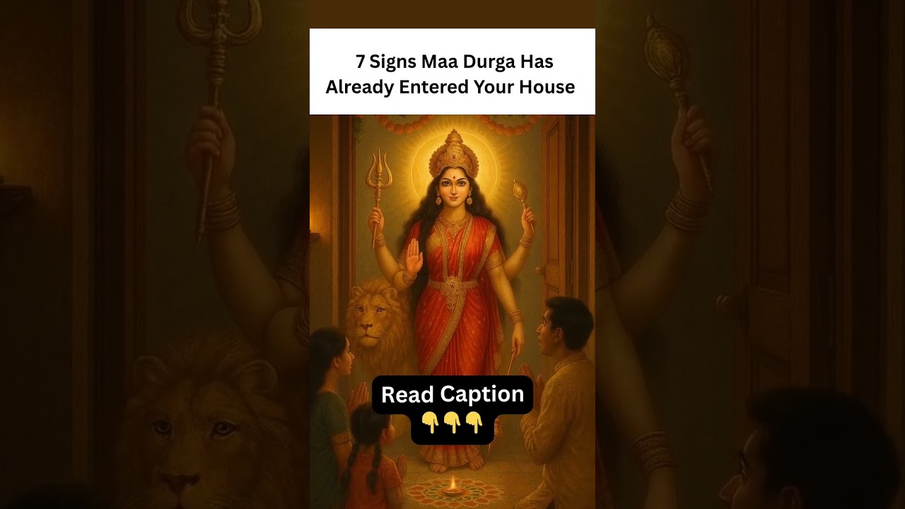 🌺✨ 7 Signs Maa Durga Has Already Entered Your House ✨🌺