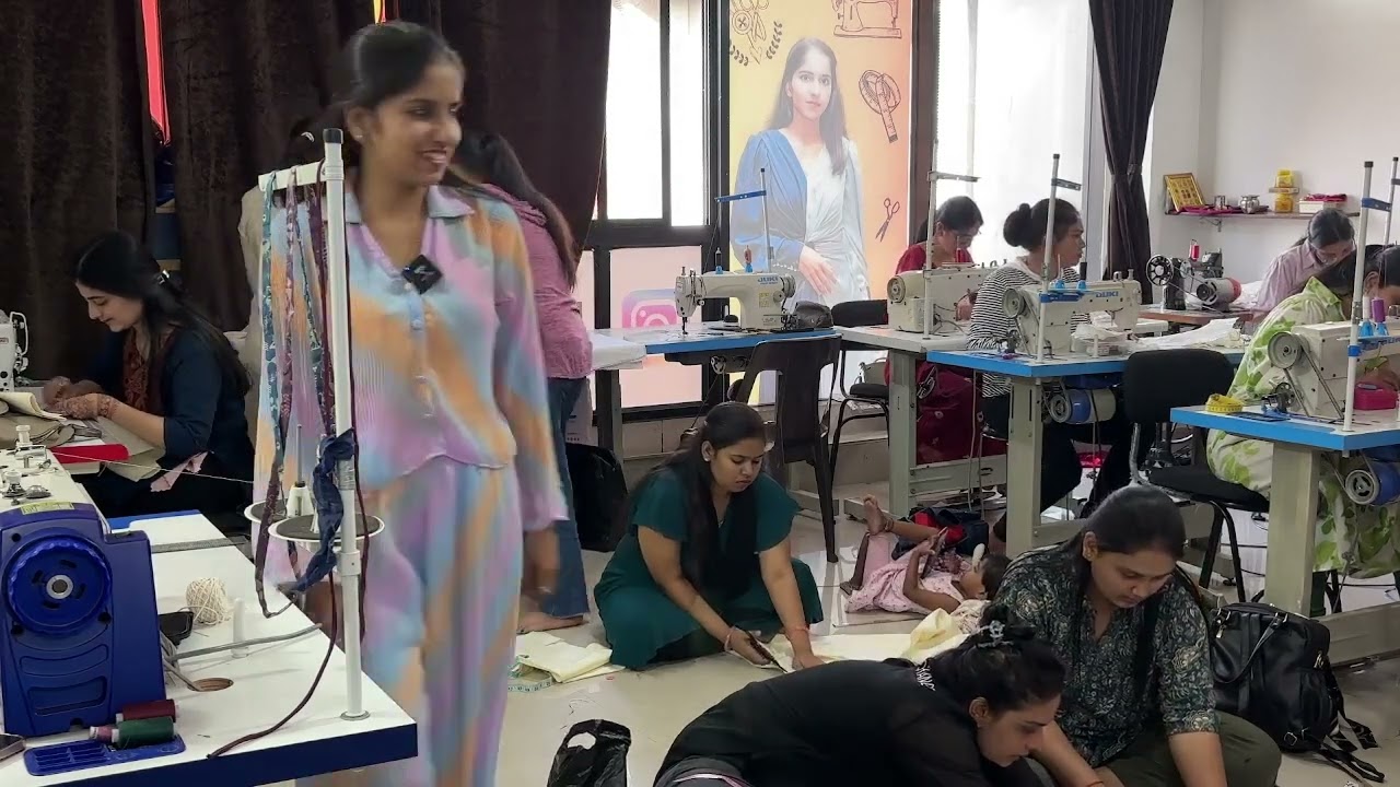offline fashion design day 6_sabse hard dikhne Vala bobbin elastic Sikhaya aasani se ..dekhe video