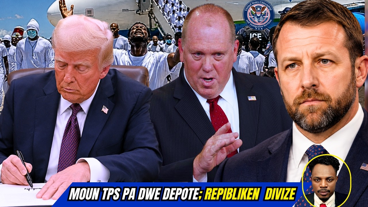 GWO NOUVEL REPIBLIKEN YO LEVE KONT TRUMP POU DOSYE DEPOTASYON AN,MOUN TPS PA DWE DEPOTE