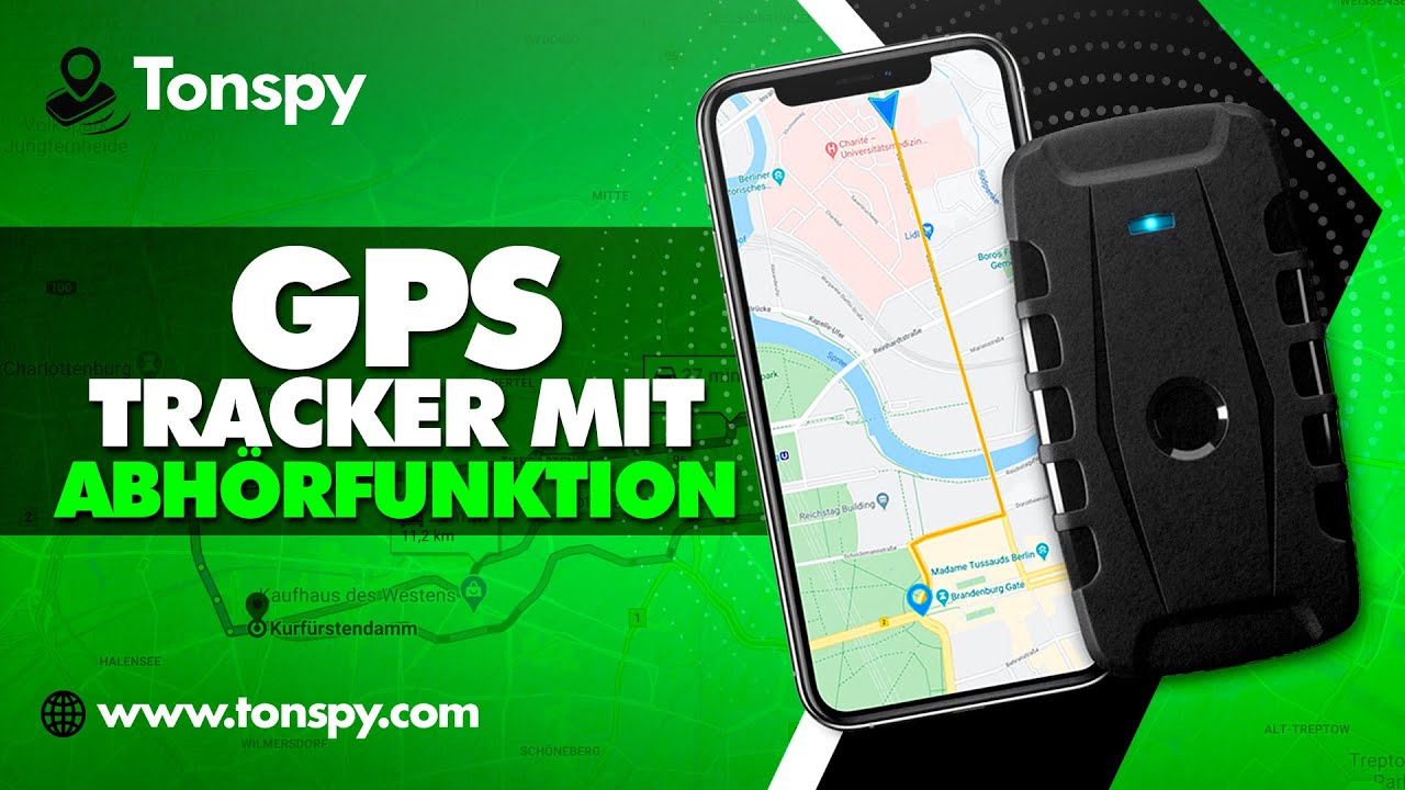 GPS Tracker inkl. Abhörfunktion und App - GPS Ortung