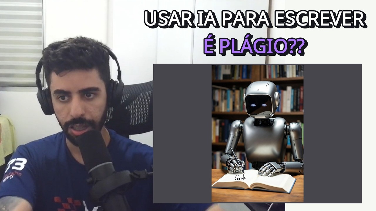 Você usa IA para ESCREVER??