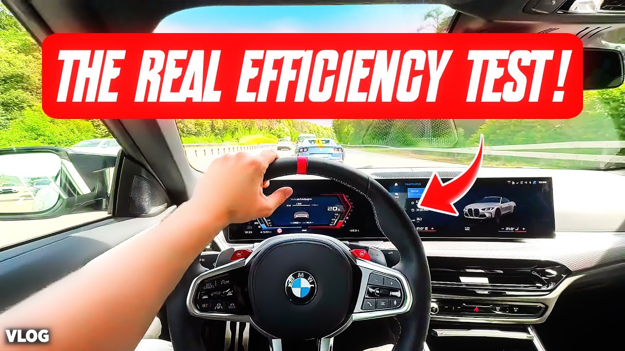 2024 BMW M4 LCI Fuel Efficiency Test