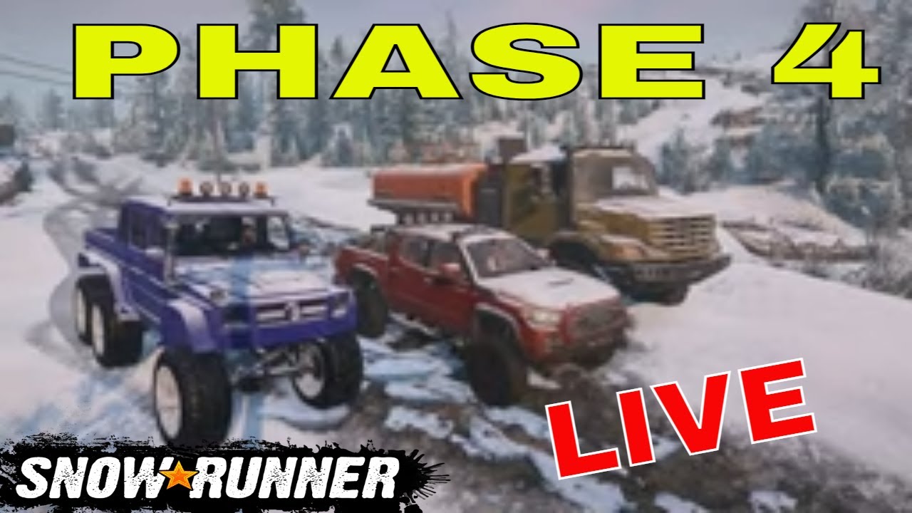 Snowrunner Phase 4 Chernokanensk Map Explore PTS