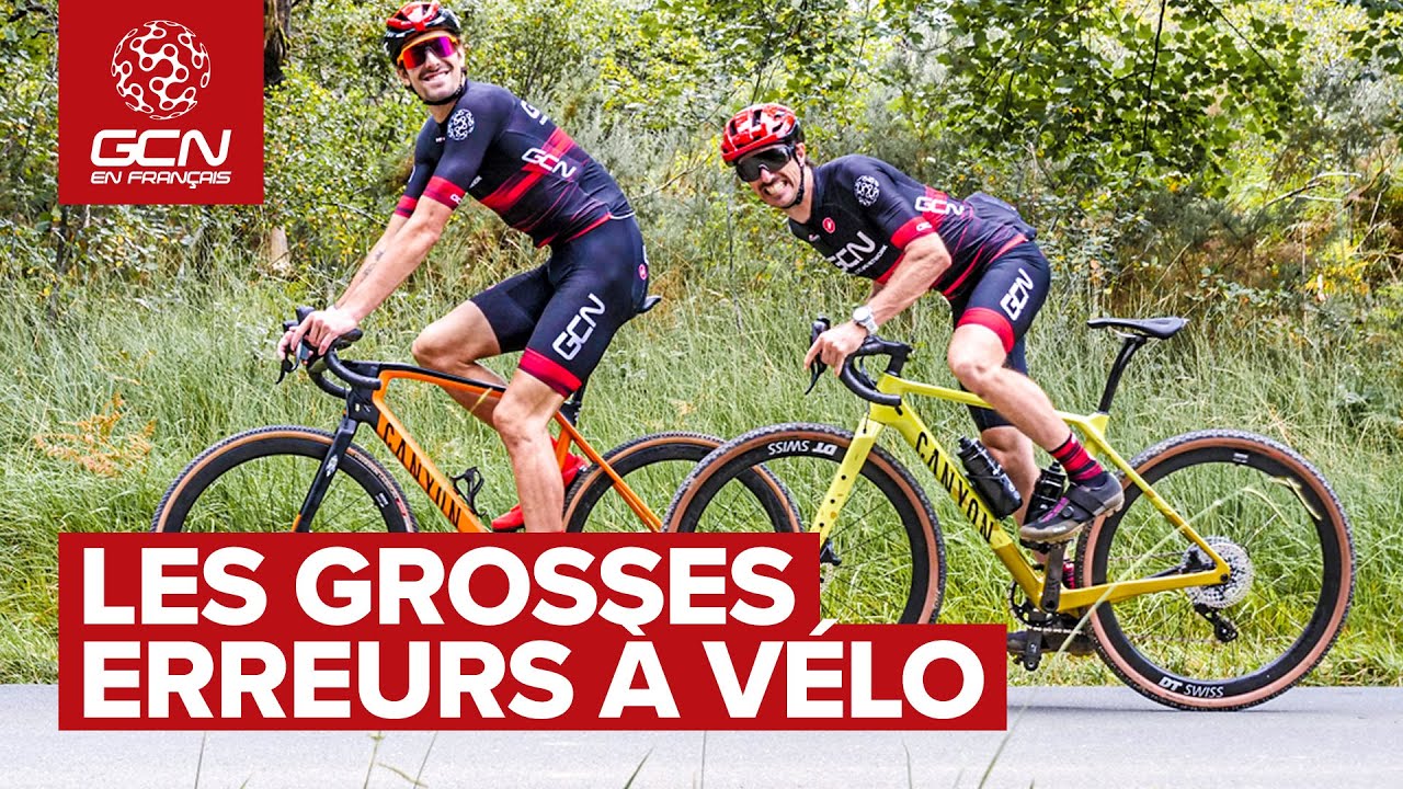 Les plus grosses erreurs que vous pouvez commettre lors d'une sortie vélo