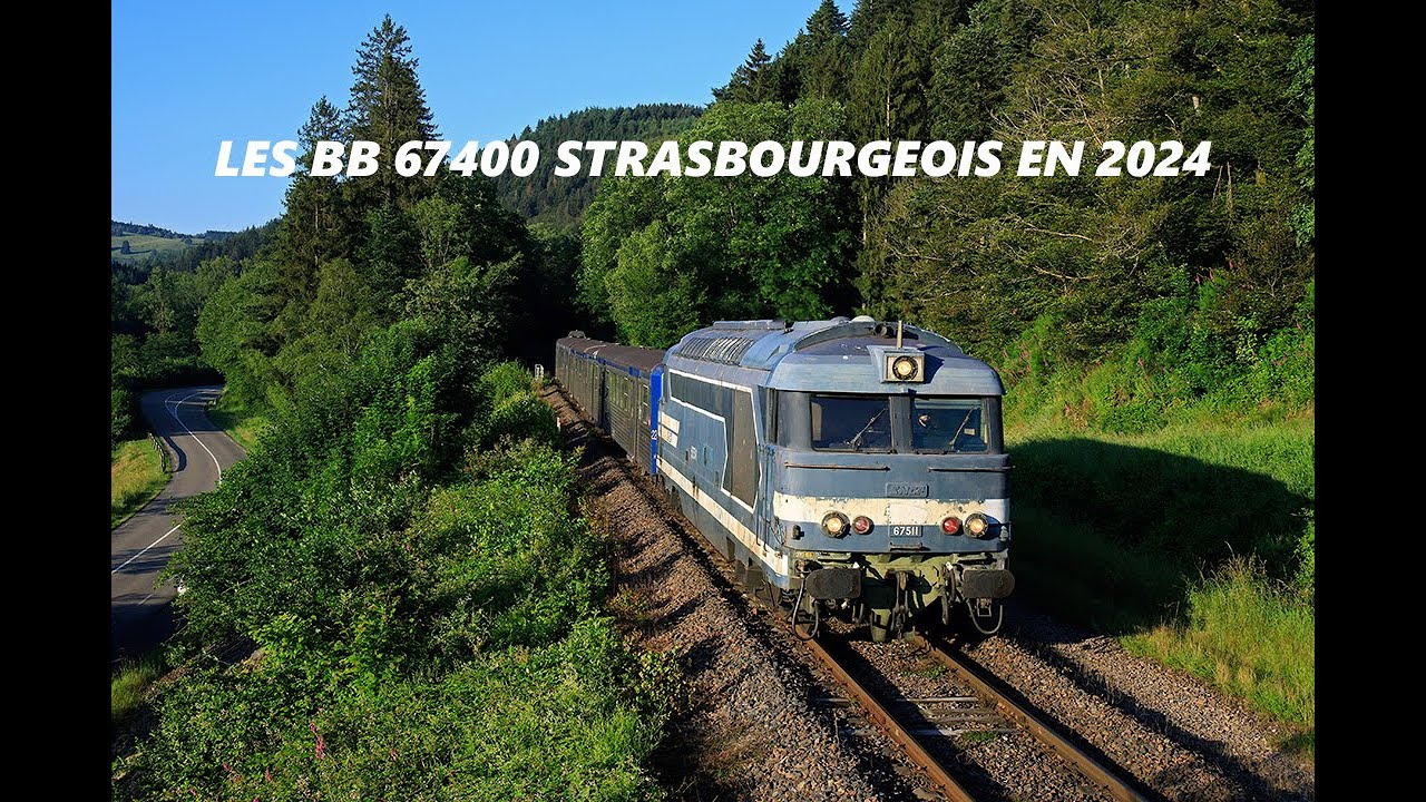 (FR) Les BB 67400 Strasbourgeoise en 2024