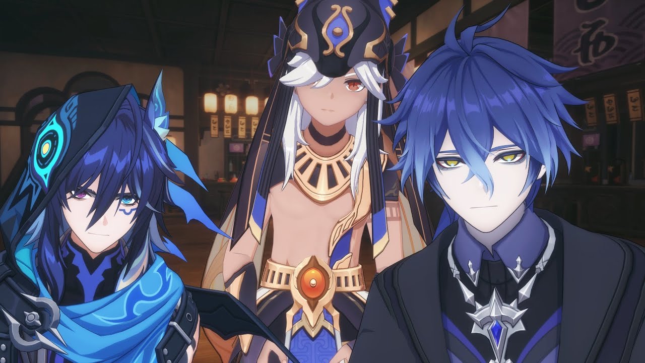 【Genshin Impact mmd】Flins/Cyno/Ororon-Everybody