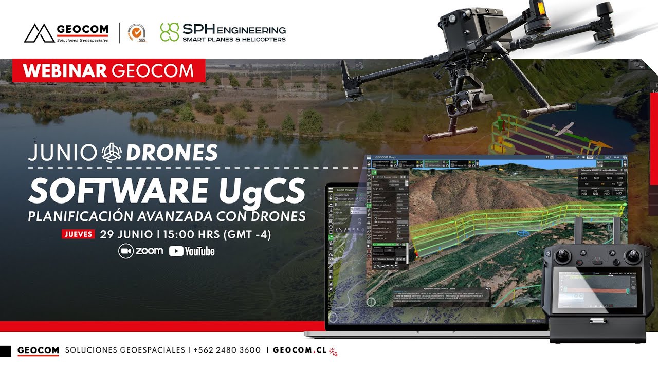 Webinar | Software UgCS para planificación avanzada con drones