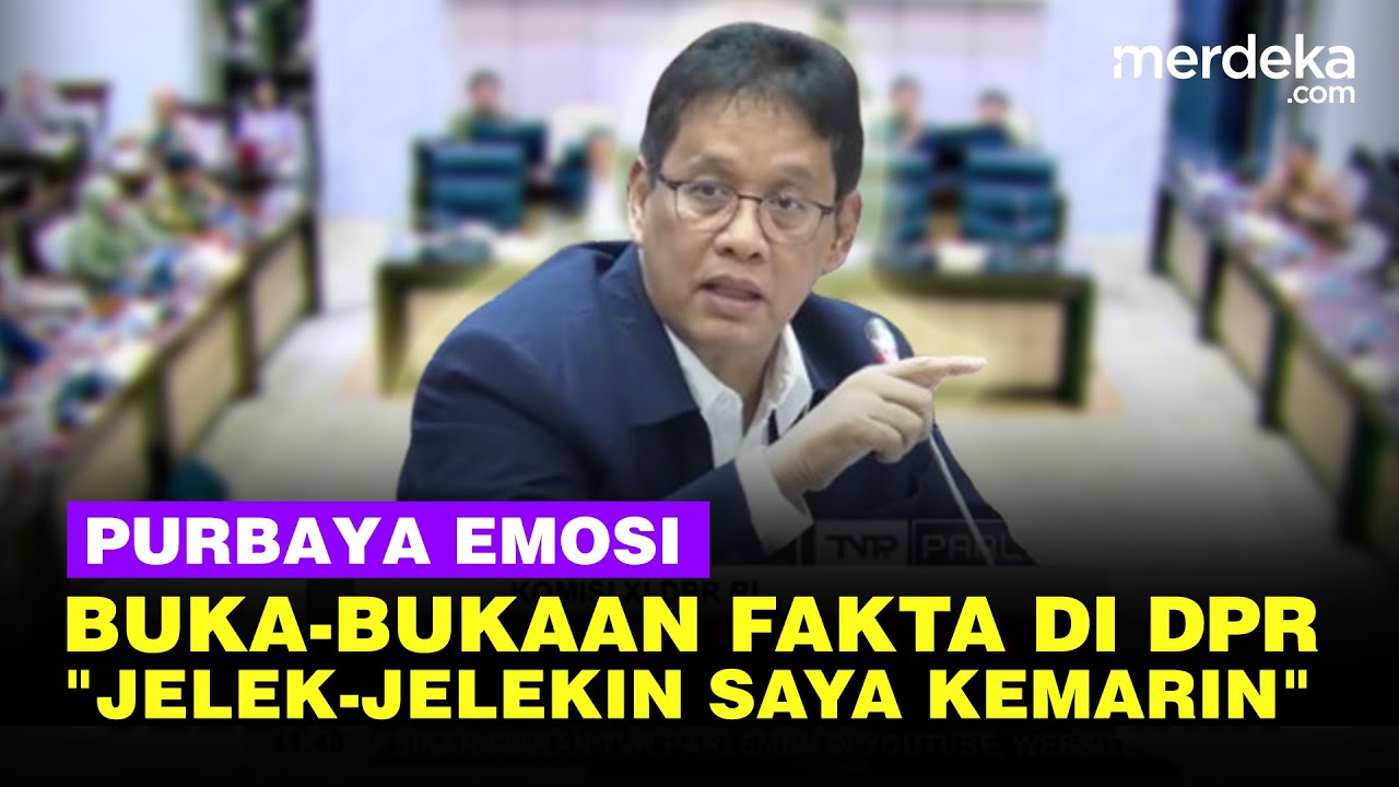 [FULL] Purbaya Emosi, Buka-bukaan Fakta Depan DPR: Biar Saja, Mereka Jelek-jelekin Saya Kemarin