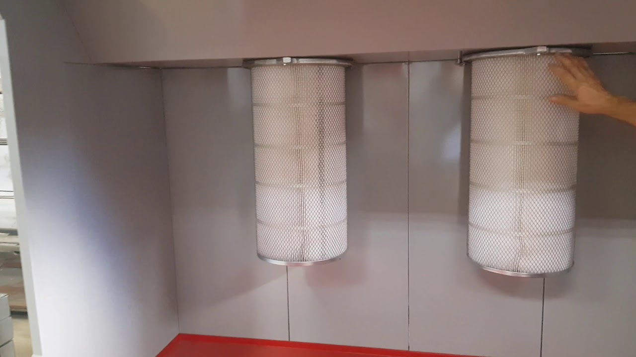 Cabine de Pintura a Pó (eletrostática)