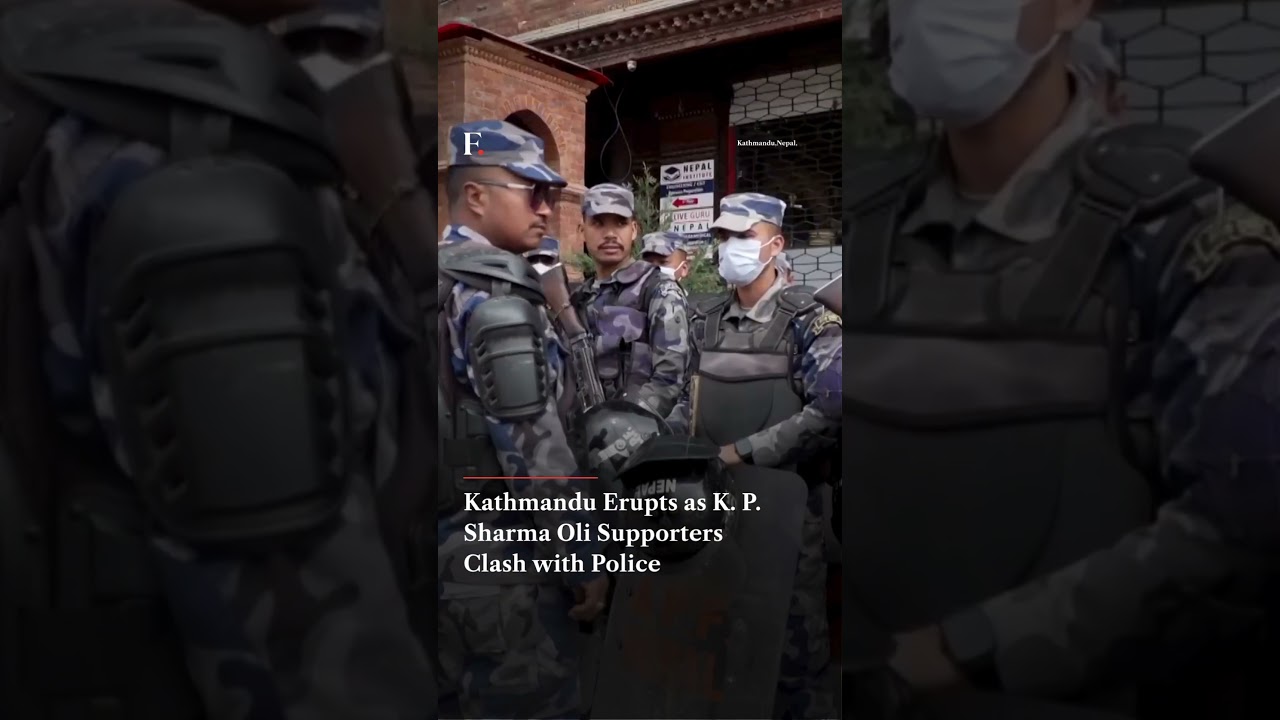 Protests Erupt as K. P. Sharma Oli Supporters Clash with Police After Arrest | N18G