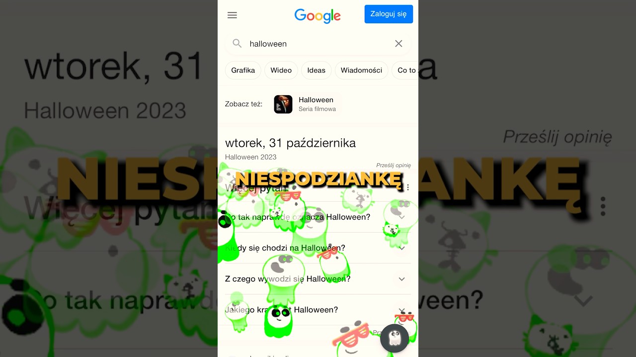 UKRYTA FUNKCJA W GOOGLE 7 🎃👻 | doWIEM się!