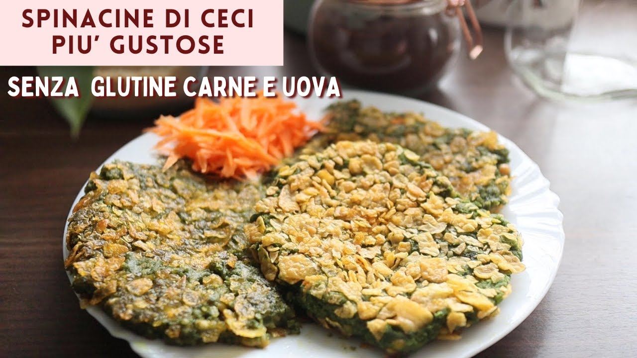 Spinacine di ceci | SENZA GLUTINE SENZA CARNE e UOVA | POLPETTE di CECI | RICETTA economica e facile