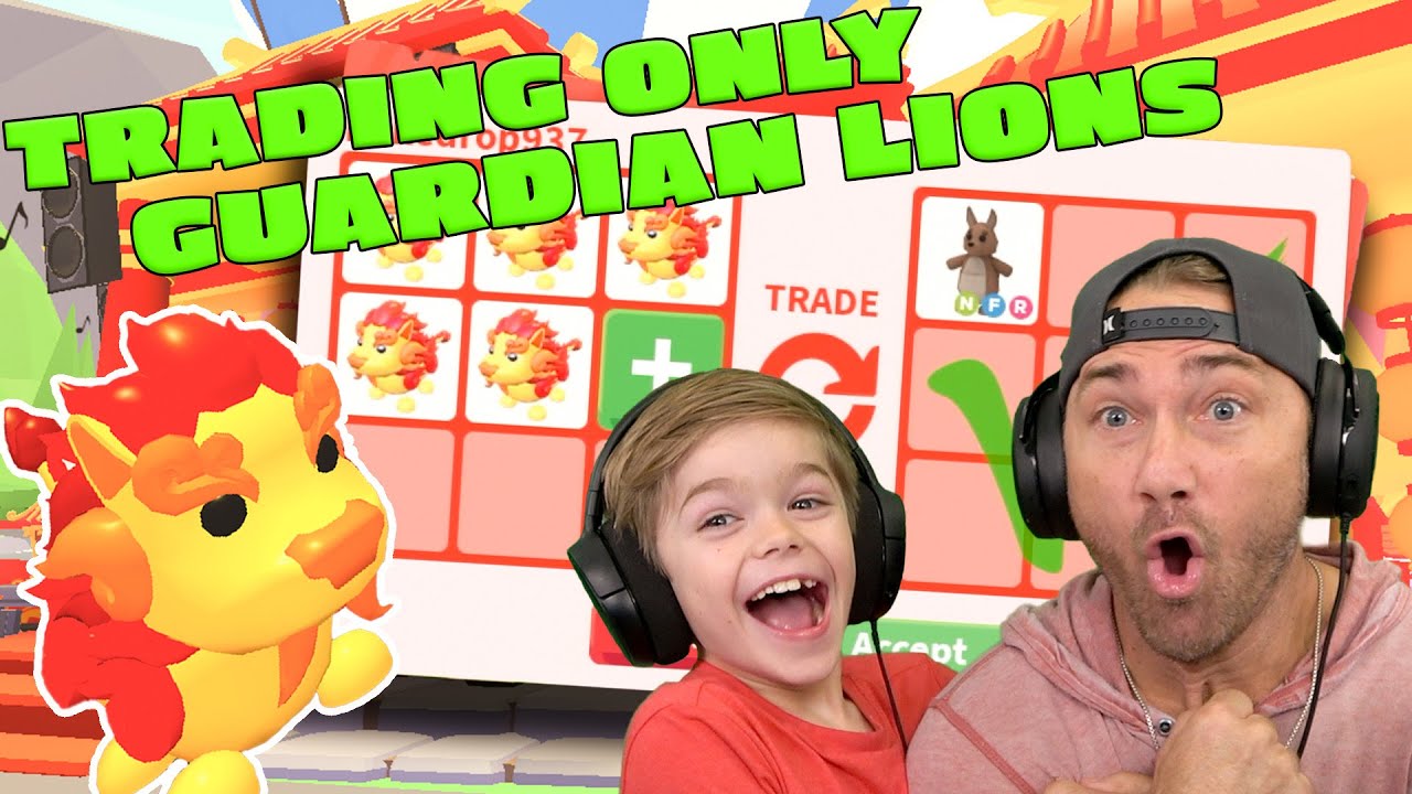 Торгуйте ТОЛЬКО Львами-Хранителями в Roblox Adopt Me!!