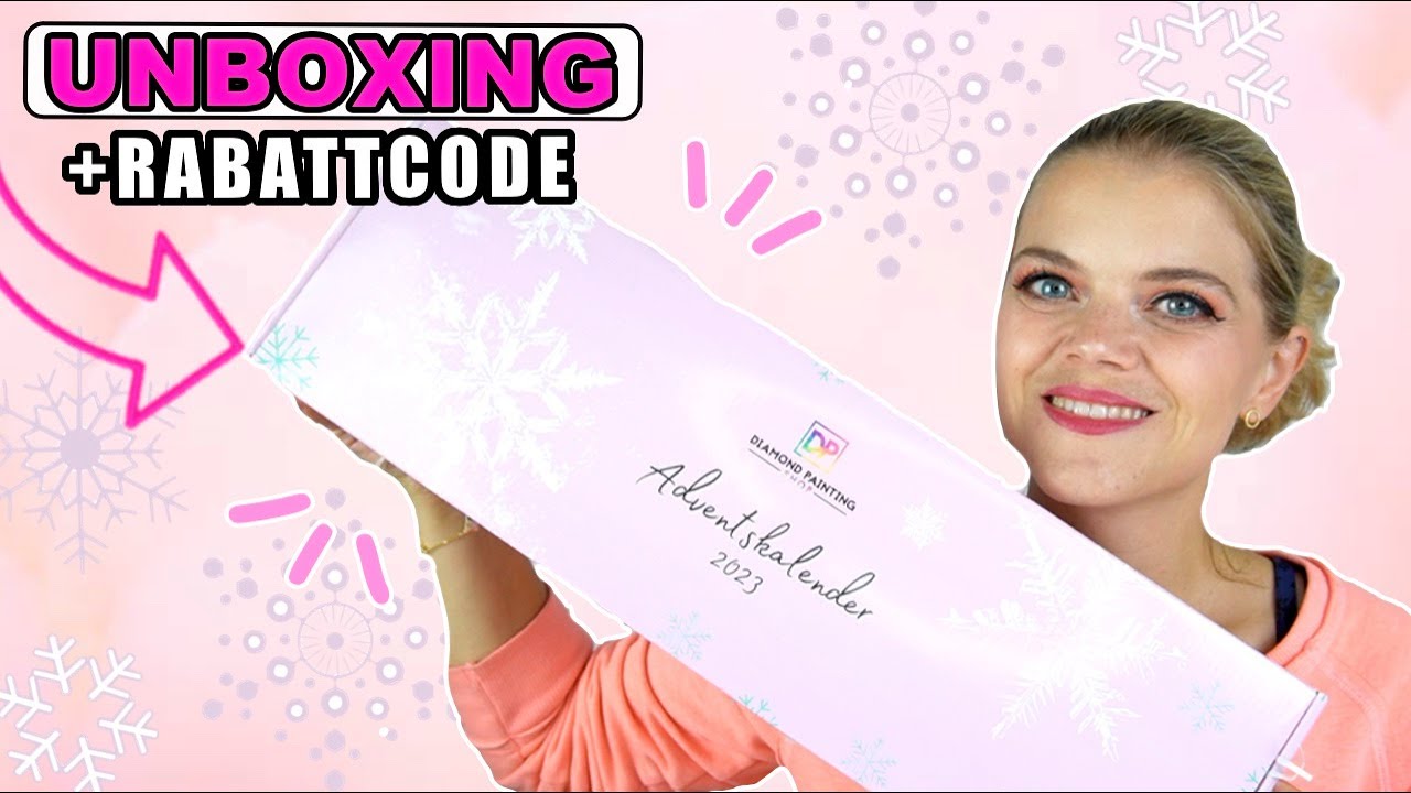 DIAMOND PAINTING ADVENTSKALENDER UNBOXING | DIAMOND PAINTING SHOP