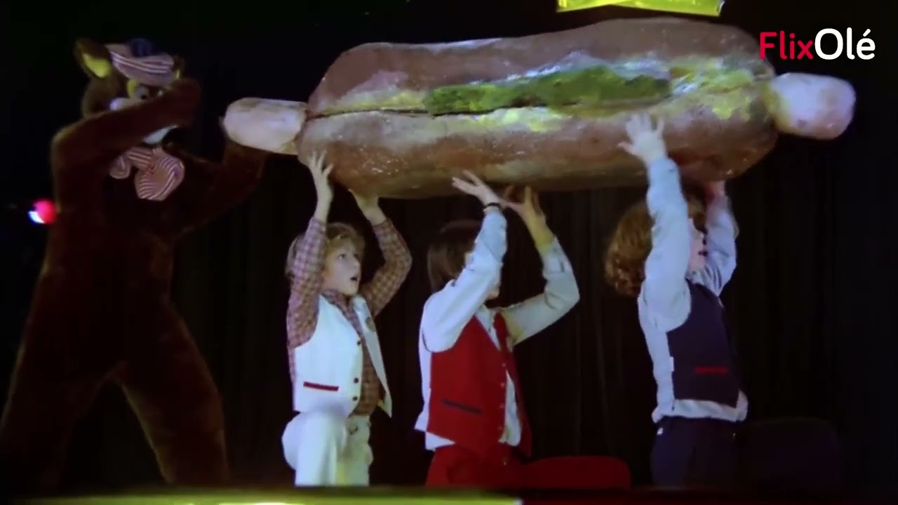 Parch&iacute;s cantando Bocadillo stop en La magia de los Parch&iacute;s (Mario Sabato, 1981)