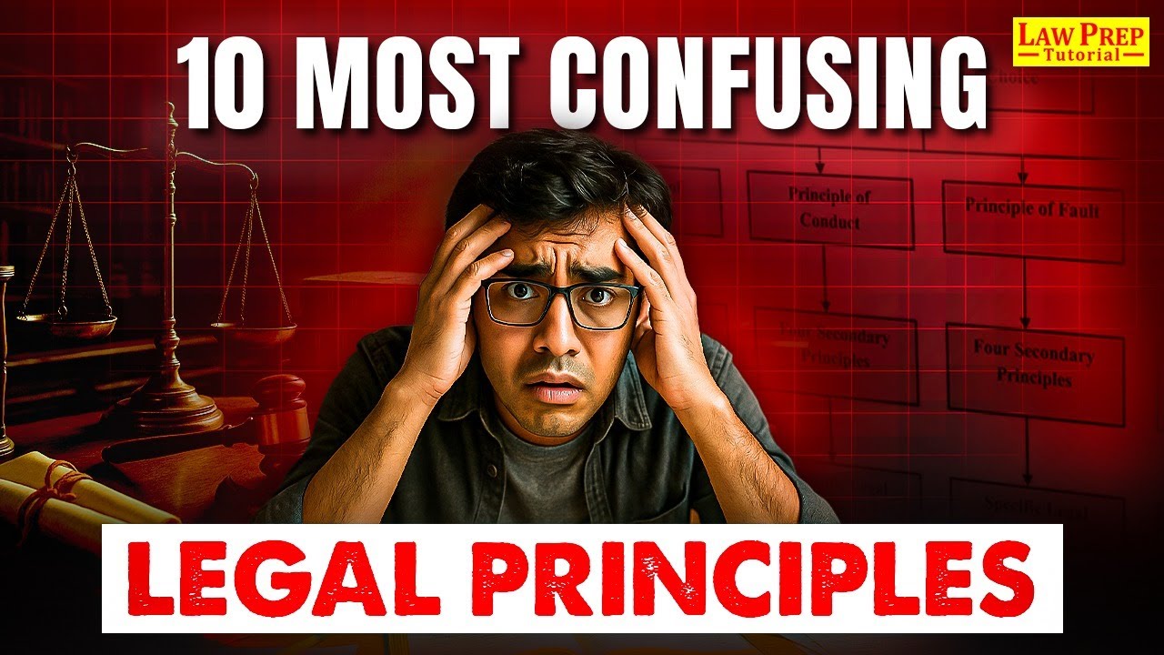 CLAT 2026: 10 Most Confusing Legal Principles | Legal Principles for CLAT Exam | CLAT Preparation