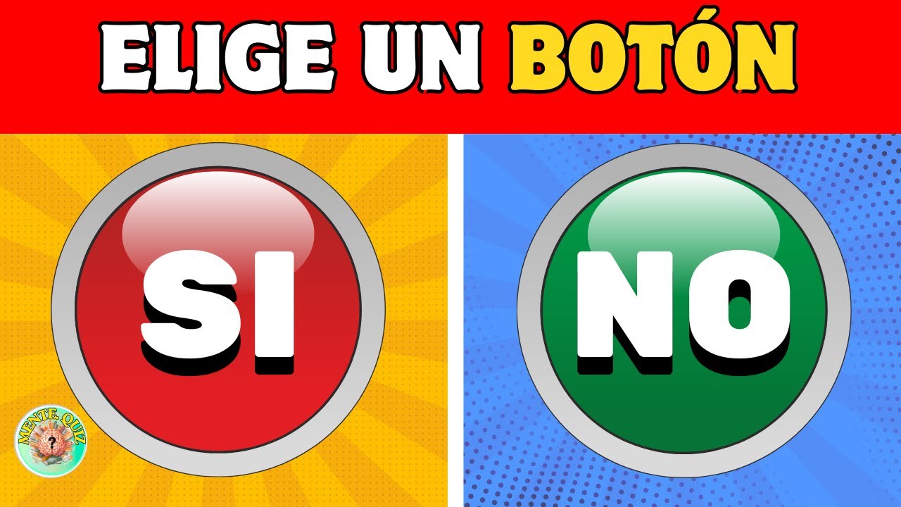 ¿SÍ o NO? 😱 | ✅ o ⛔ | ¿Te atreves a elegir? 😱 | ELIGE UN BOTÓN 🔥