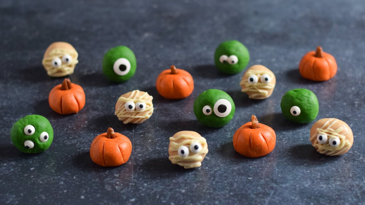 (AD) Easy Halloween Themed Peanut Butter Balls with SKIPPY® Peanut Butter