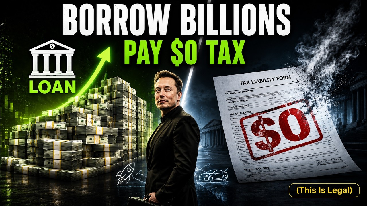 How Elon Musk Borrows Billions Without Paying Taxes (Legally)