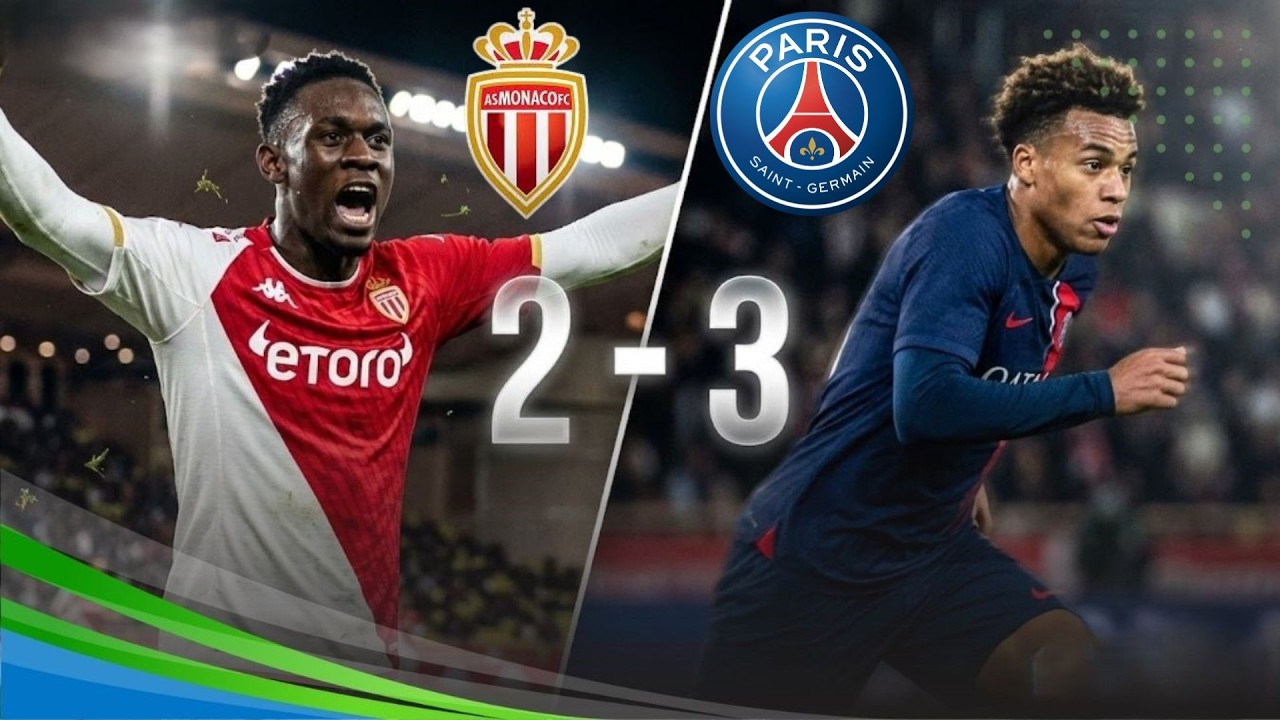 La REMONTADA PARISIENNE !! (Monaco 2-3 PSG)