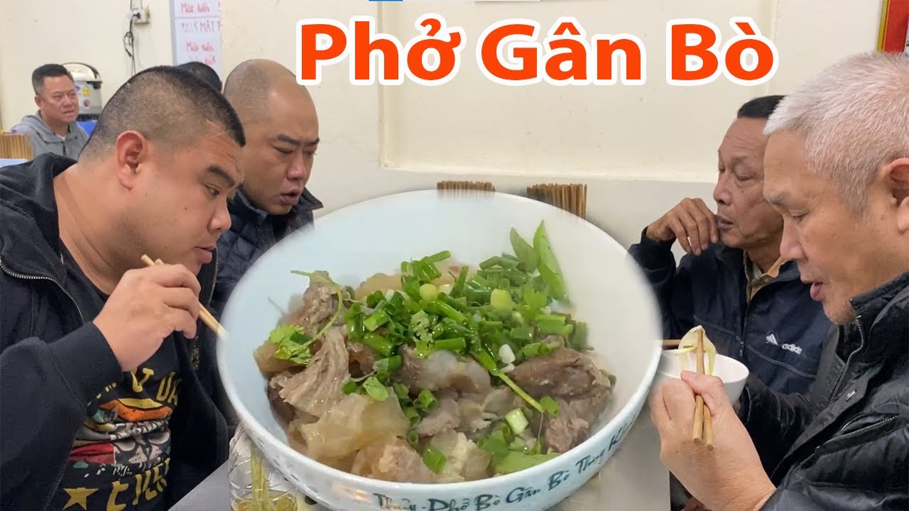 Phở Gân Bò- Vó Bò Món Nhậu Đỉnh Cao Của Dân Phố Cổ