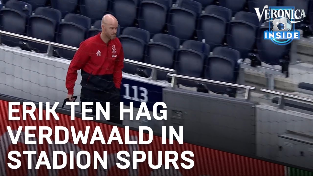 Ten Hag verdwaald in stadion Tottenham Hotspur | VERONICA INSIDE