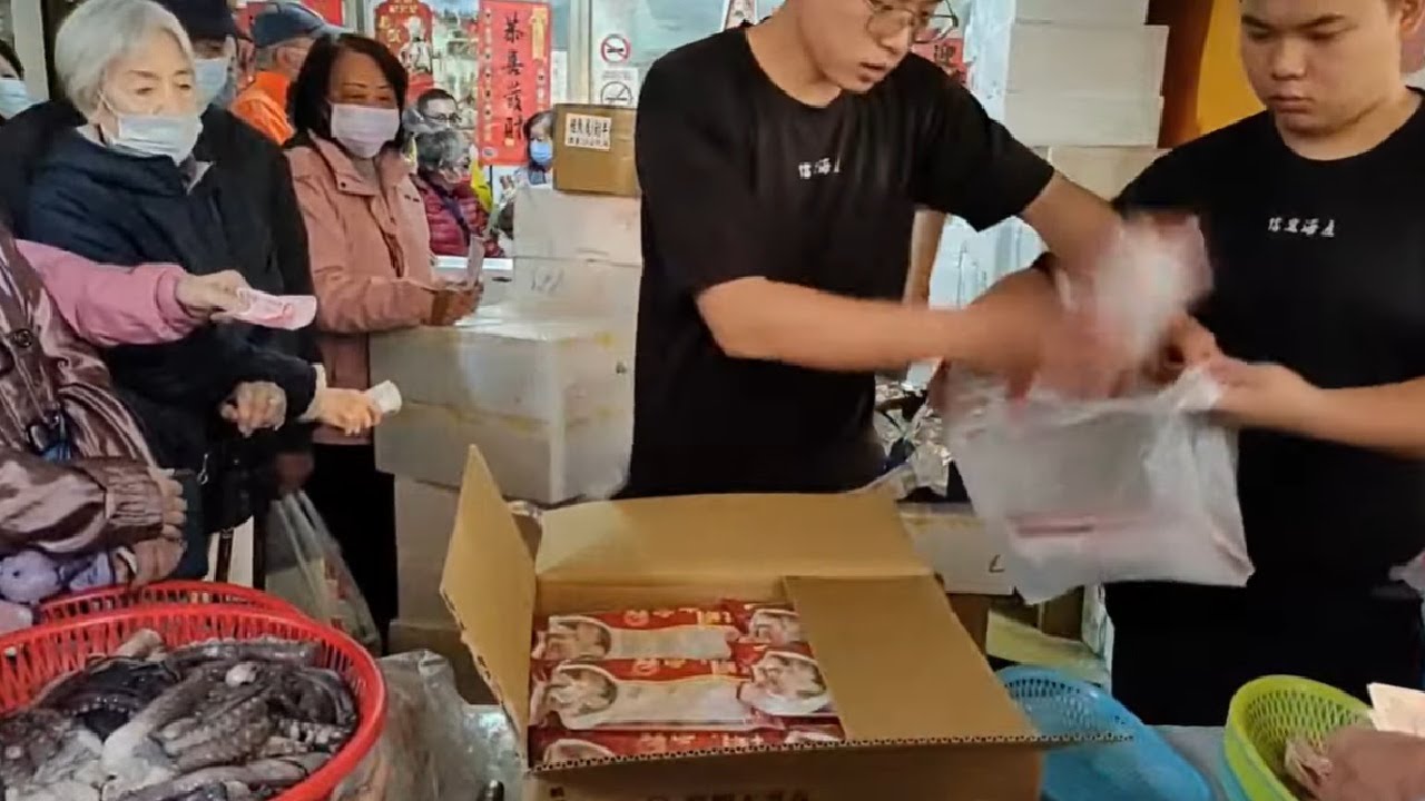 中彰海王子海鮮拍賣新北土城延吉街164號海鮮叫賣直播0116