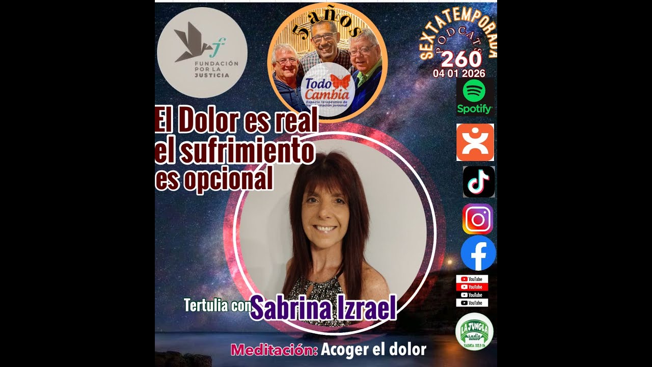 TC 260 TR El dolor es real el sufrimiento opcional por Sabrina Izrael