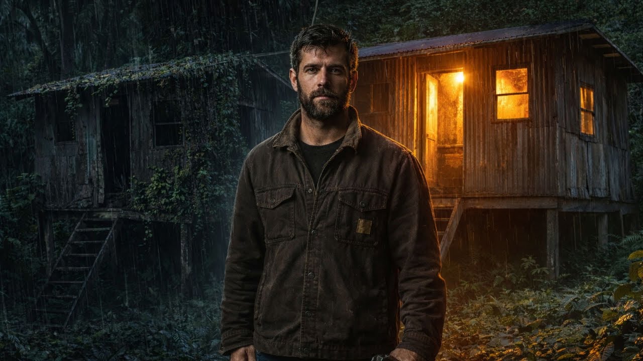 ASMR Jungle Restoration: Abandoned Radio Shack Turned Into a Dry Shelter