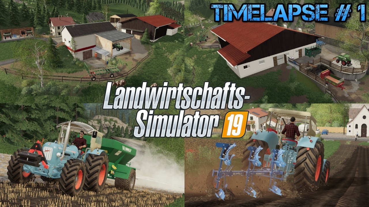 [LS19] - Timelapse #1 Walchen 2k20 Seasons: Willkommen im wunderschönen Walchen! ⛰️😍👨🏼‍🌾🚜💨