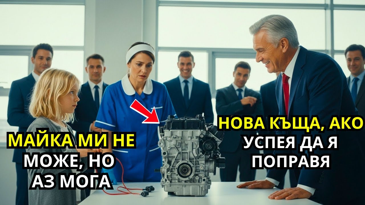 „Поправи го и ще имаш нова къща,“ каза милиардерът. Бедното момиче го направи, а той замръзна от шок