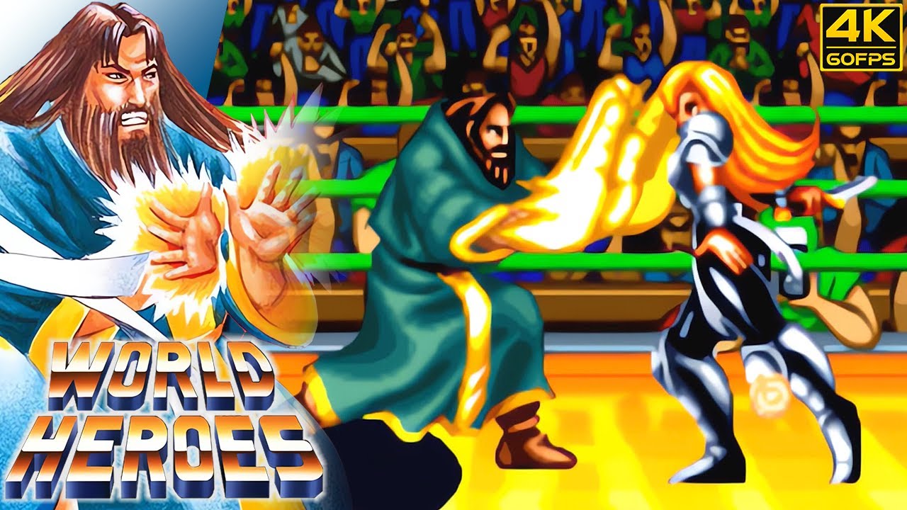 World Heroes - Rasputin (Arcade / 1992) 4K 60FPS