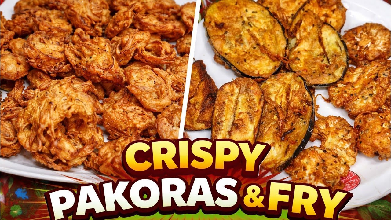 Ramadan series 1|special payaz pakoray  or baingan ka pakoray tayar karay lftar ma🌛♥️