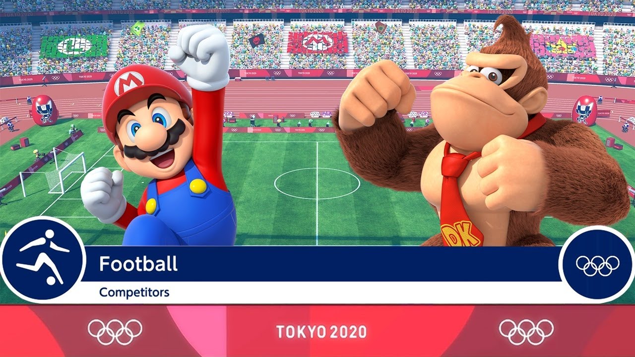 Mario & Sonic at the Tokyo 2020 Olympic Games - Mario/Sonic Vs. Donkey Kong/Waluigi
