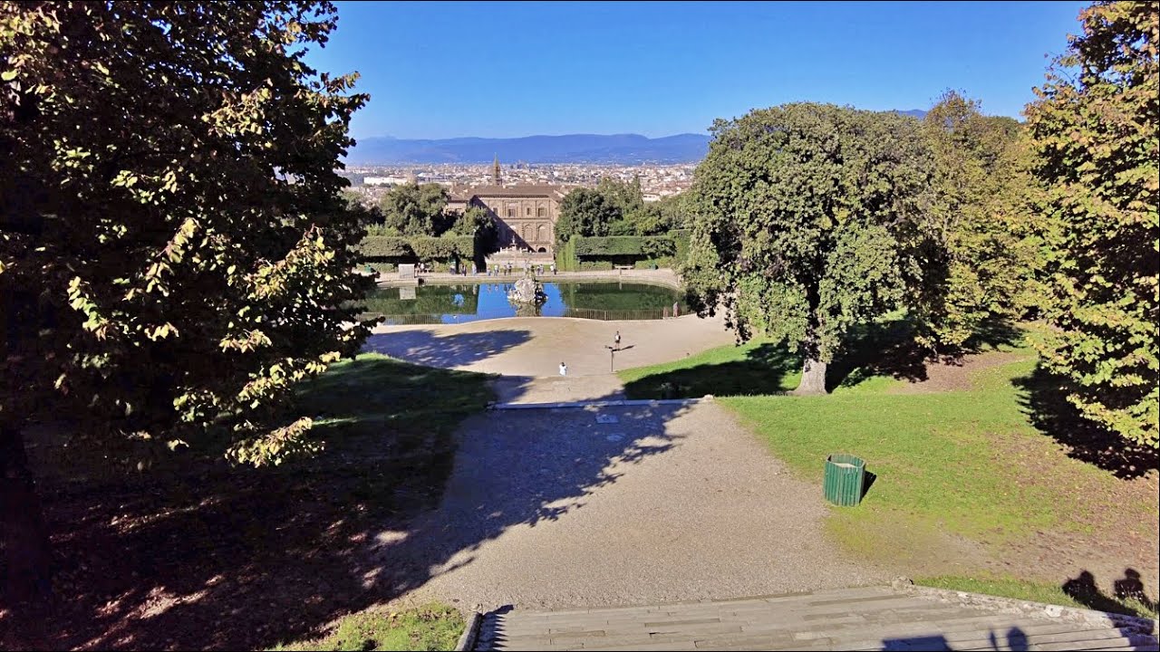 Florence Walk Through Boboli Garden, 2024