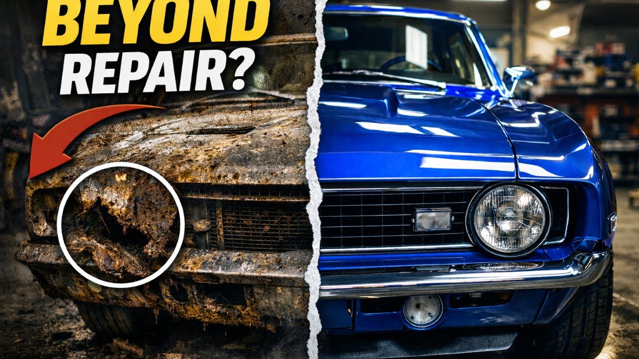 From Scrap to Showroom: Full ASMR Restoration of a 1967 Classic Car
