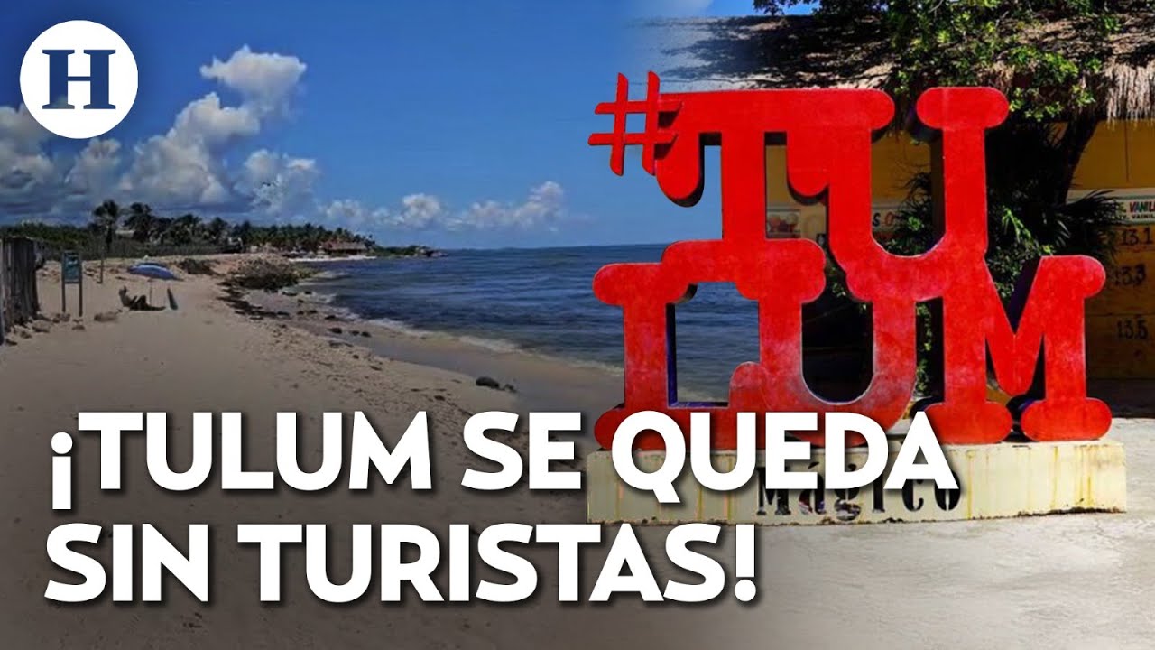 ¡Nadie lo visita! Imágenes muestran negocios de Tulum completamente vacíos ¿Qué está pasando?