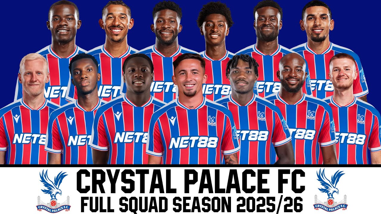 CRYSTAL PALACE Full Squad Season 2025/26 | Premier League 25/26 | UEFA Conference League 25/26