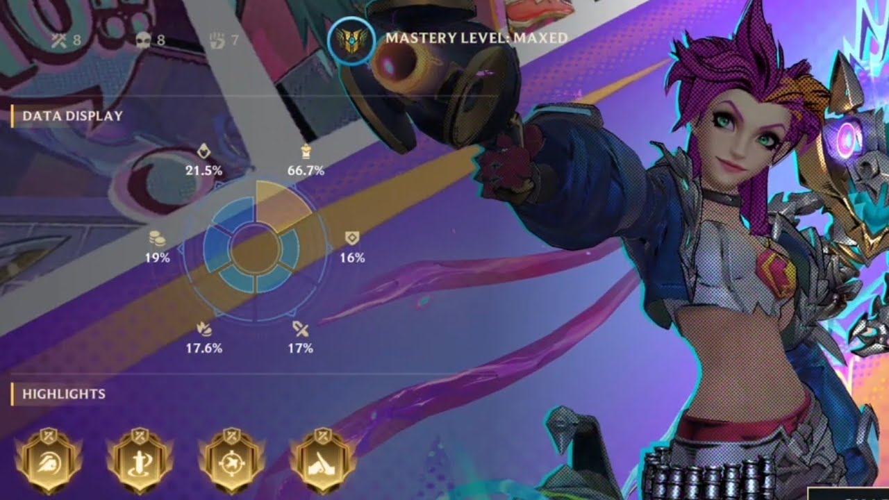 Jinx &mdash; Грандмастер 3 &mdash; 195-я игра, 21-й сезон &mdash; Wild Rift