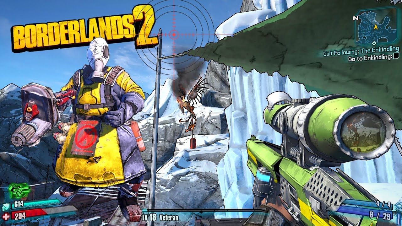 Borderlands 2 – Cult Following: Light effigies with fire